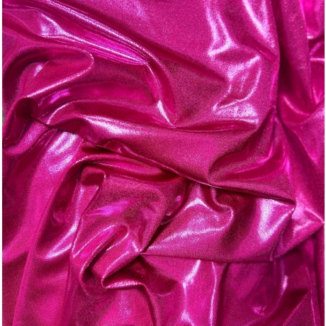 Lycra AMAZON MAGENTA SHINE FOIL EFFECT